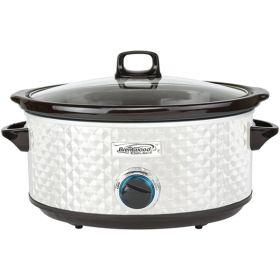 7QT SLOW COOKER WHT