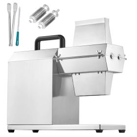 Commercial Meat Tenderizer, Heavy Duty Stainless Steel Kitchen Tool with Handle, Meat Tong, and Cleaning Brush