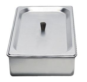 Chafing Pan & Stainless Lid (size: 1/3 Size (2.6 qt.))