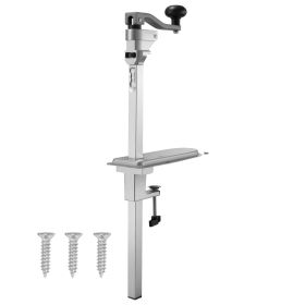 Commercial Can Opener, Heavy-Duty Manual Tabletop Cans Opener for Cans Up to 11.8 in Height (Default: Default)